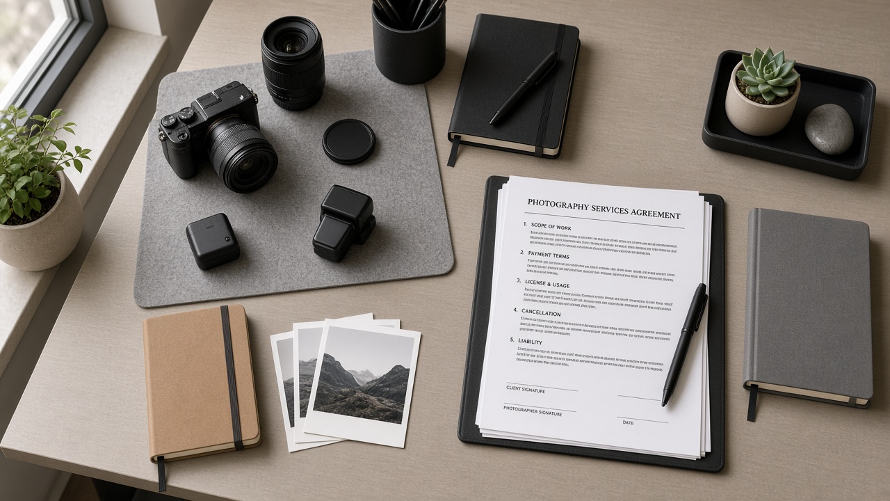 Cession de droits d'auteur pour un photographe : comment la rédiger (usage, durée, territoire)