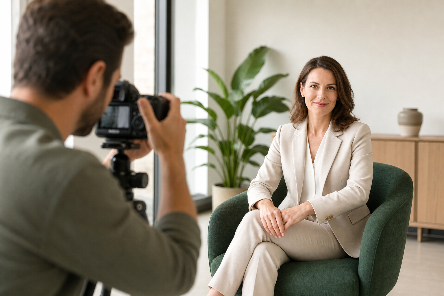 Shooting corporate en studio
